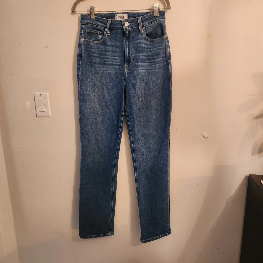 Paige Knockout Love Stretchy Highwaisted Jeans Size 28
